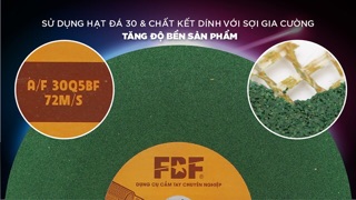 Đá cắt sắt, inoc máy bàn phi 350( Chính hãng)