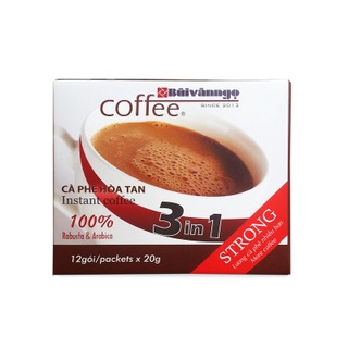 Cà phê hòa tan strong hộp 240gram bùi văn ngọ coffee