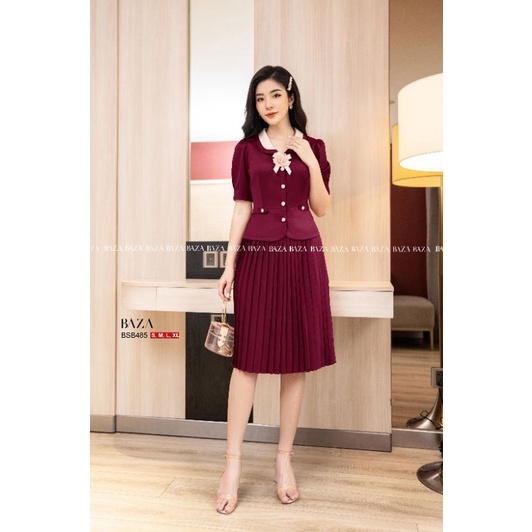Set bộ phối cổ + CV rập màu đỏ
