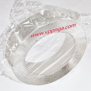 [MUA SỈ GIẢM 10%] Băng keo nano hai mặt trong 3cm, Ivy Grip (BK-3320) (1 cuộn)