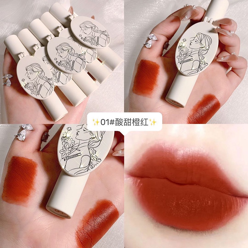 [Hàng mới về] Son kem lì trang điểm MAFFICK Daiyu tông màu đỏ hồng xinh xắn | BigBuy360 - bigbuy360.vn