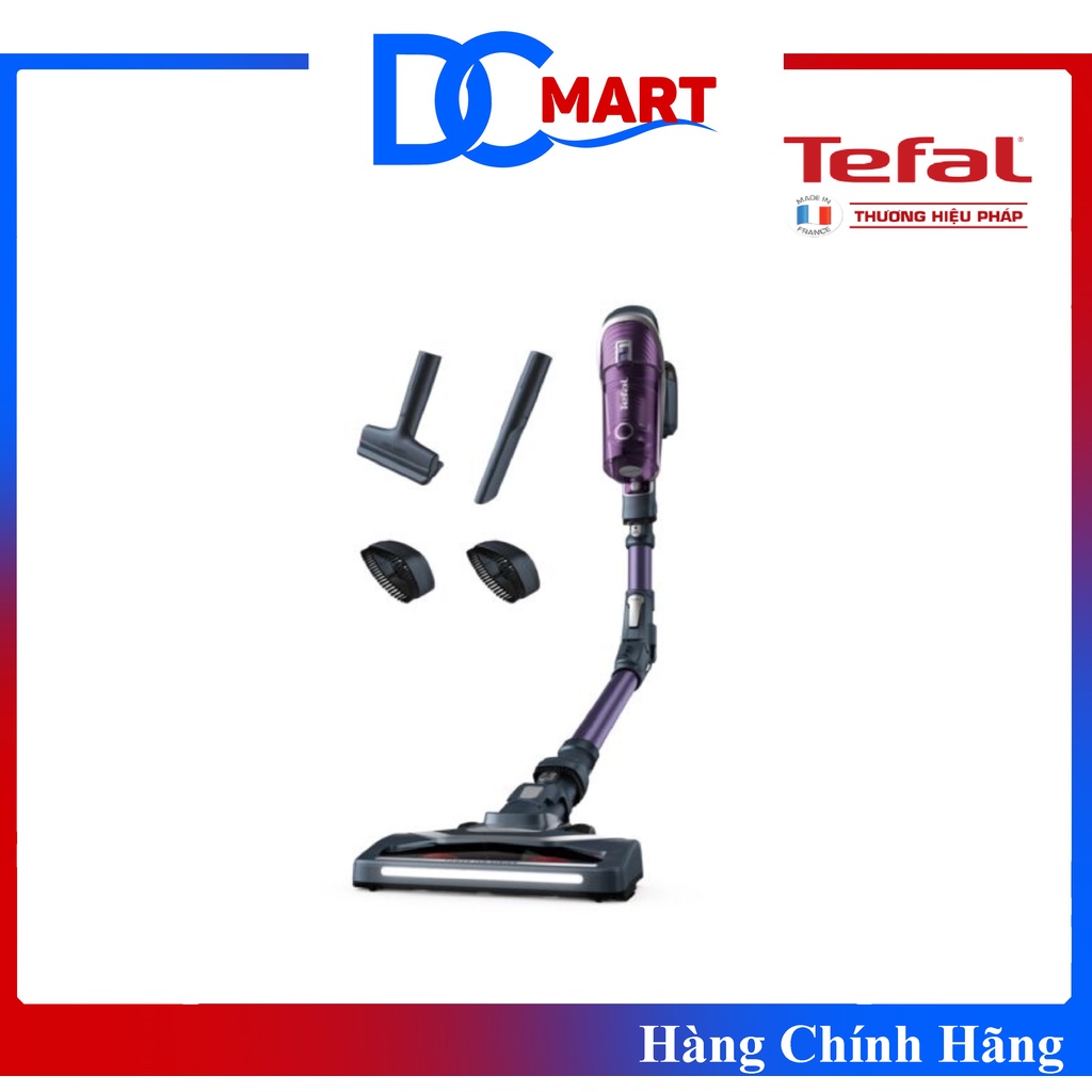 Máy hút bụi không dây Tefal Xforce Flex 8.60 TY9639WO Tím xám Hàng chính hãng