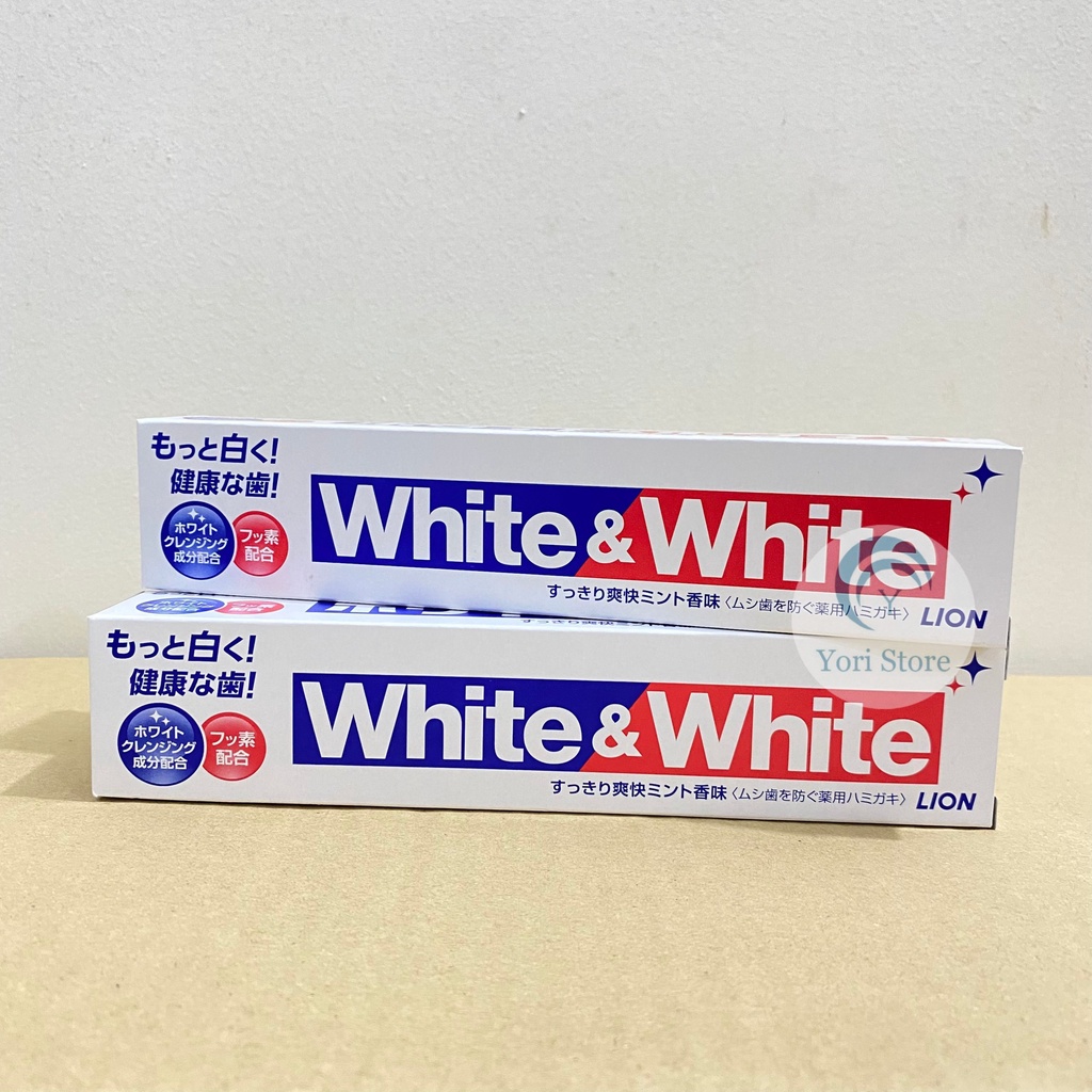 Kem đánh răng White & White Nhật Bản 150g