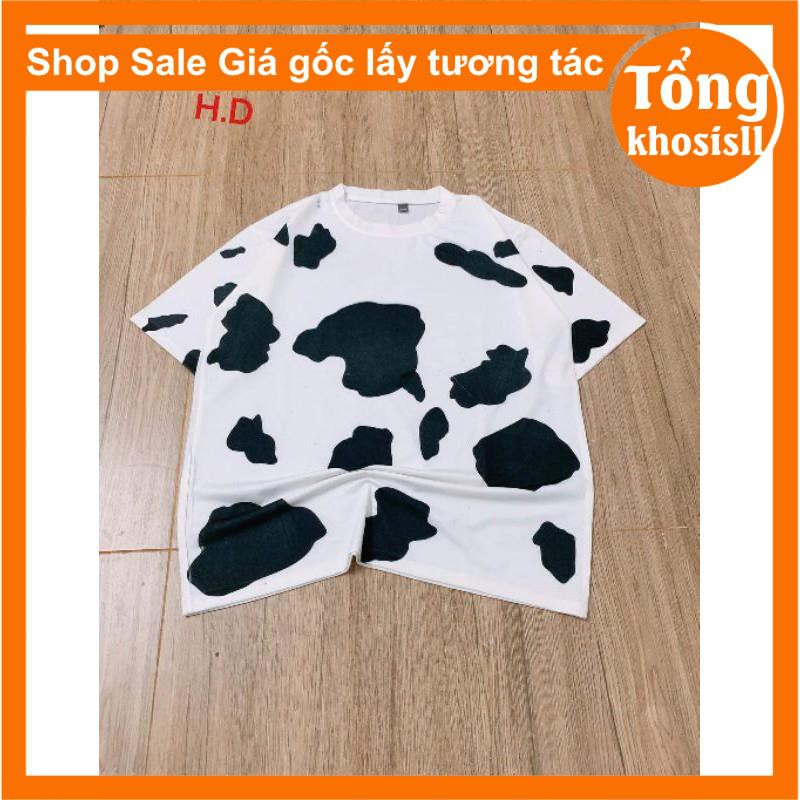 áo phông hè bò sữa form thụng unisex freesize nam nữ chất cotton mềm mịn giá rẻ nhất