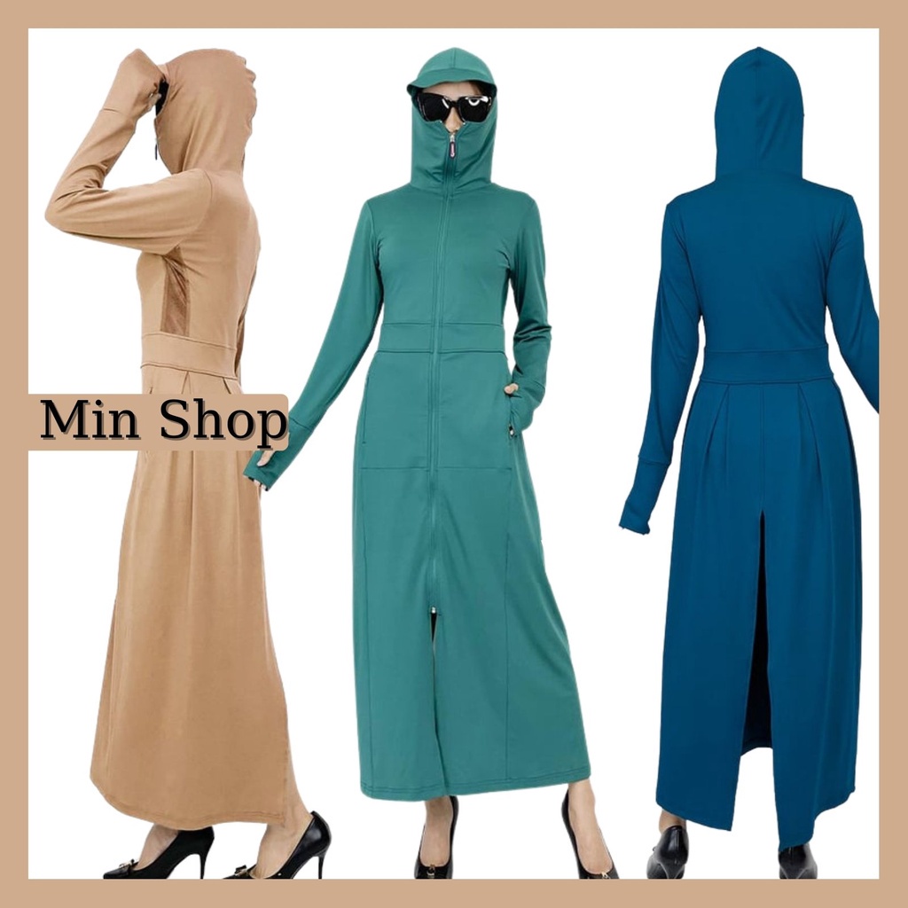 ☬Áo Choàng Chống Nắng Nữ 2 Lớp Dày Dặn