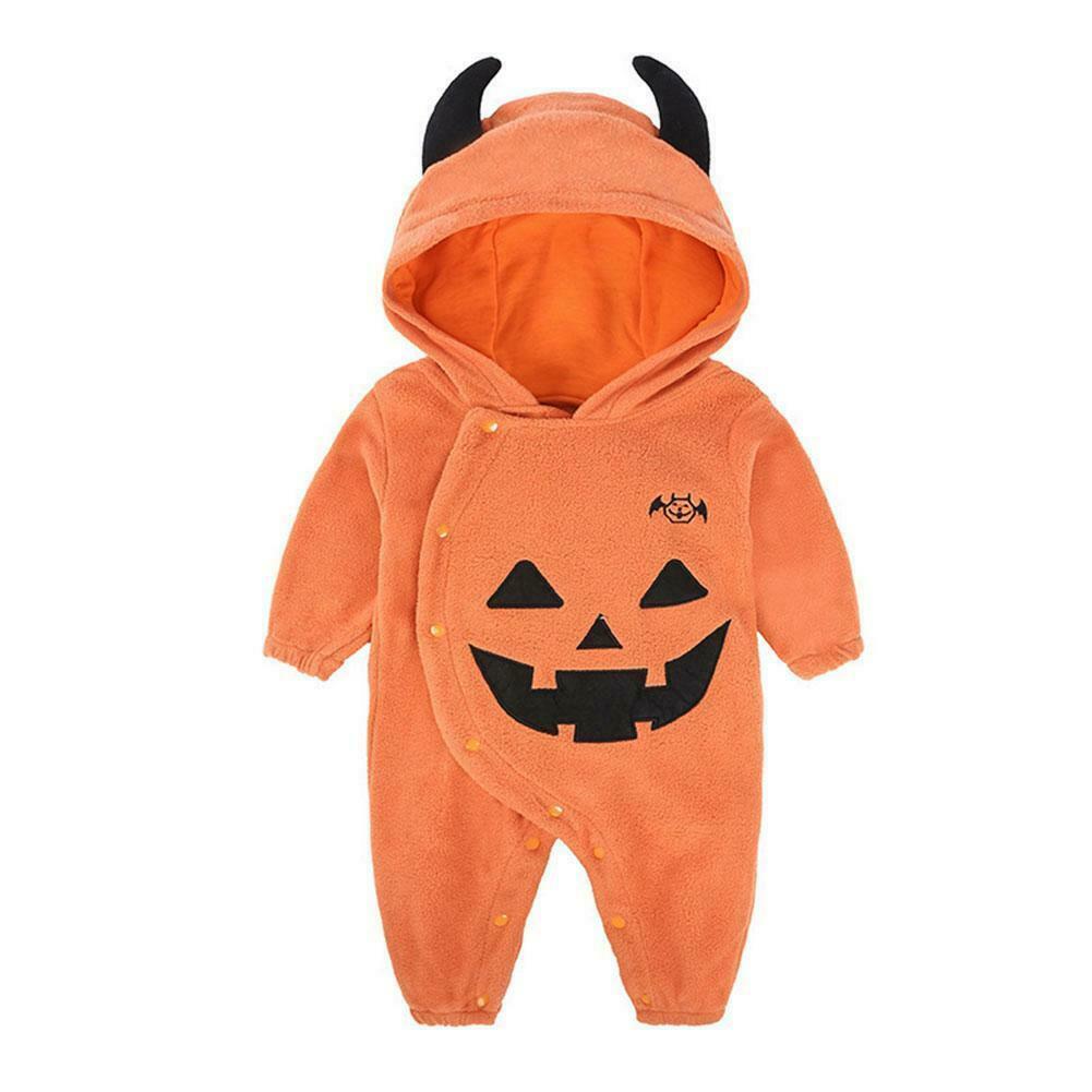 Bộ Đồ Hóa Trang Quả Bí Ngô Halloween U2I6 Dành Cho Bé Trai Và Bé Gái