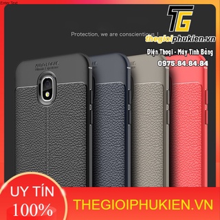 Ốp lưng Samsung J7 Pro silicon giả da Auto Focus