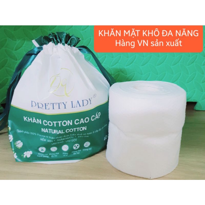 (Hàng VN) Khăn khô đa năng, Khăn mặt khô dùng 1 lần