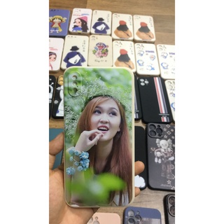 Ốp lưng điện thoại viền vuông bảo vệ cam dành cho iphone in hình theo yêu cầu