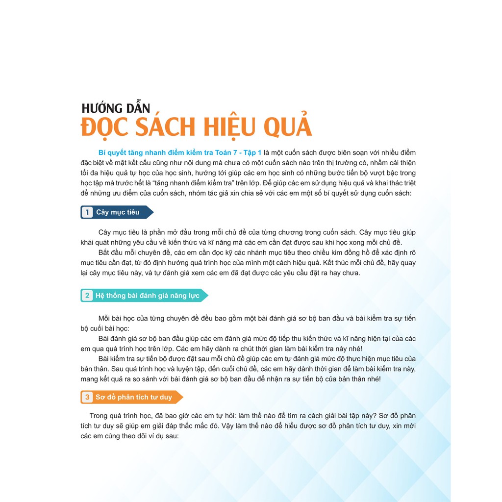 Sách - Combo Bí quyết tăng nhanh điểm kiểm tra Toán 7 (Tập 1,2)