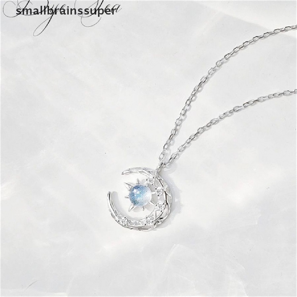 Vòng cổ Mặt Trăng Khuyết Đính Đá Phát Sáng Thời Trang Hàn Quốc