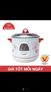Nồi cơm điện Kim Cương đủ các kích cỡ