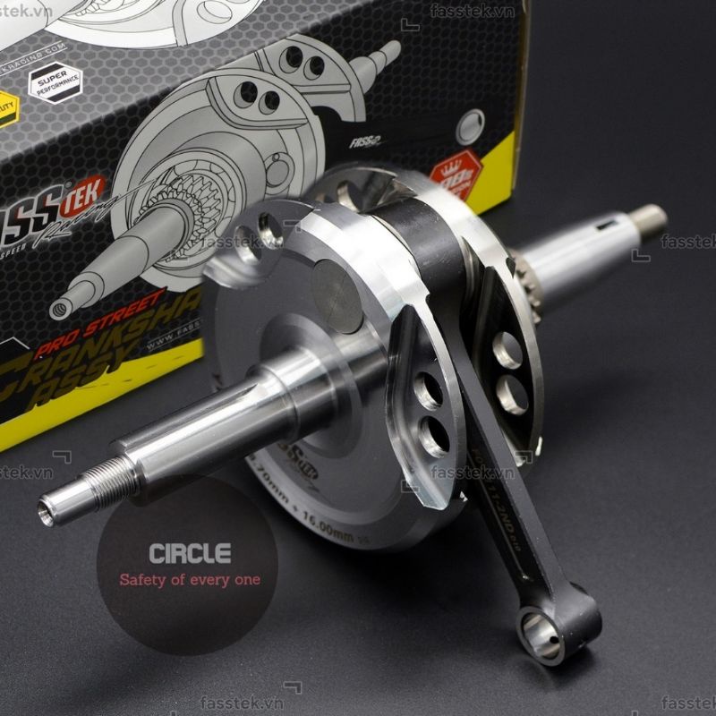 Dên đôn Fasstek Racing +5mm tay 103L cho Exciter 150