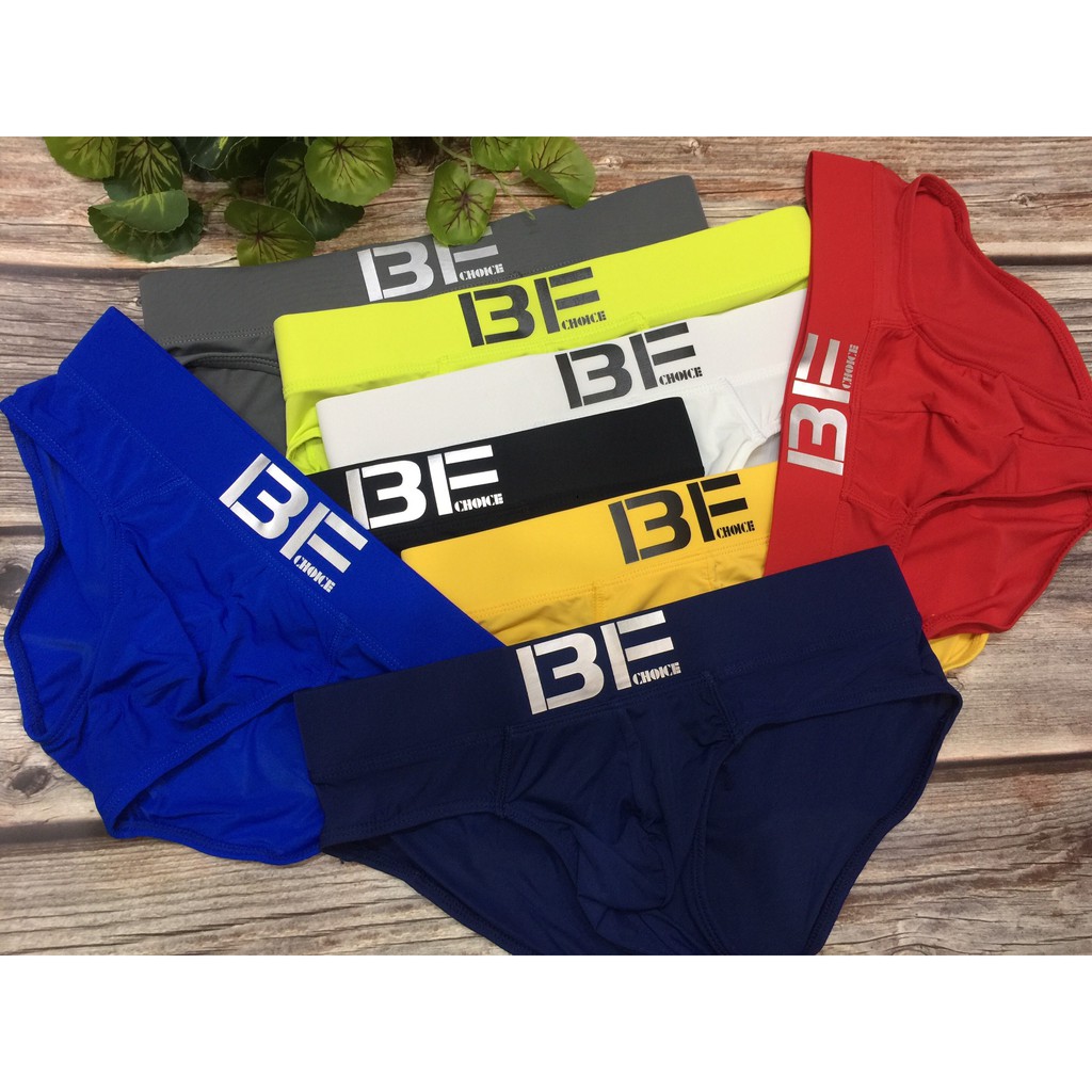 [free ship 50k + che tên đơn hàng] QUẦN LÓT NAM TAM GIÁC THUN LẠNH BE (HÌNH THẬT)