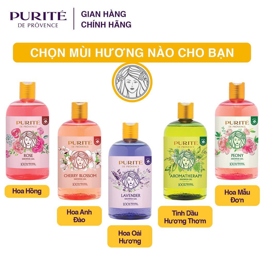 Sữa Tắm Thiên Nhiên Purité 500ml | BigBuy360 - bigbuy360.vn