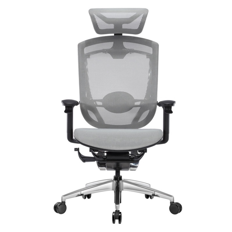 Ghế Ergonomic Công Thái Học GTChair Marrit X Lưới Xám 5D - Chế độ ngả 135 độ - Điều chỉnh linh hoạt