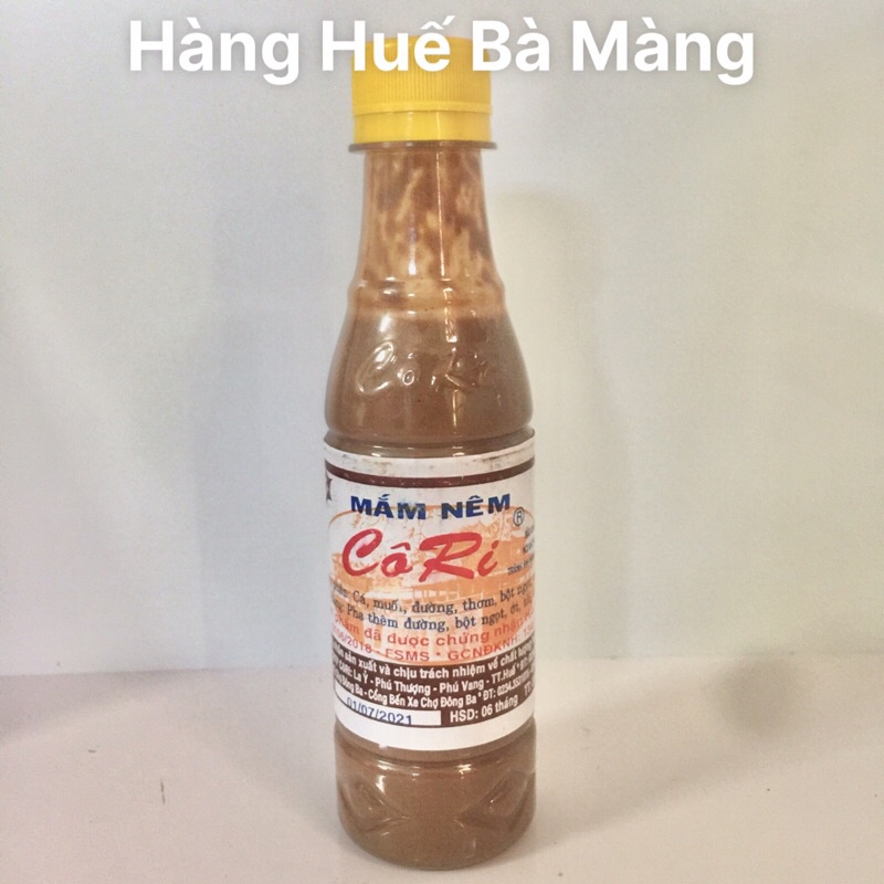 Mắm nêm Cô Ri chai 330ml - Đặc sản Huế - Ăn kèm bún rất ngon