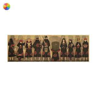 Poster phim hoạt hình naruto 72.5x25cm