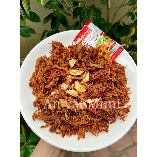 Heo khô cháy tỏi Mimi | Đồ ăn vặt Hà Nội | 300gr | BigBuy360 - bigbuy360.vn