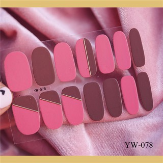 Miếng dán móng tay - Nail Wraps (14 miếng dán khô)