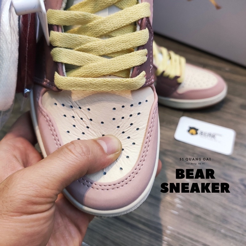 [Bear.sneaker] Giày Thể Thao JD1 Milktea Brown “trà sữa nâu” bản SC (limitted)