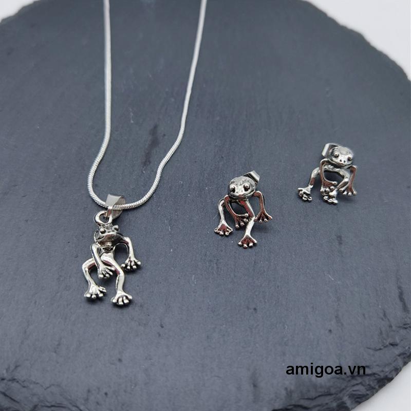 ✨✨Khuyên Tai Nữ Trang Tạo Hình Con Ếch Độc Đáo