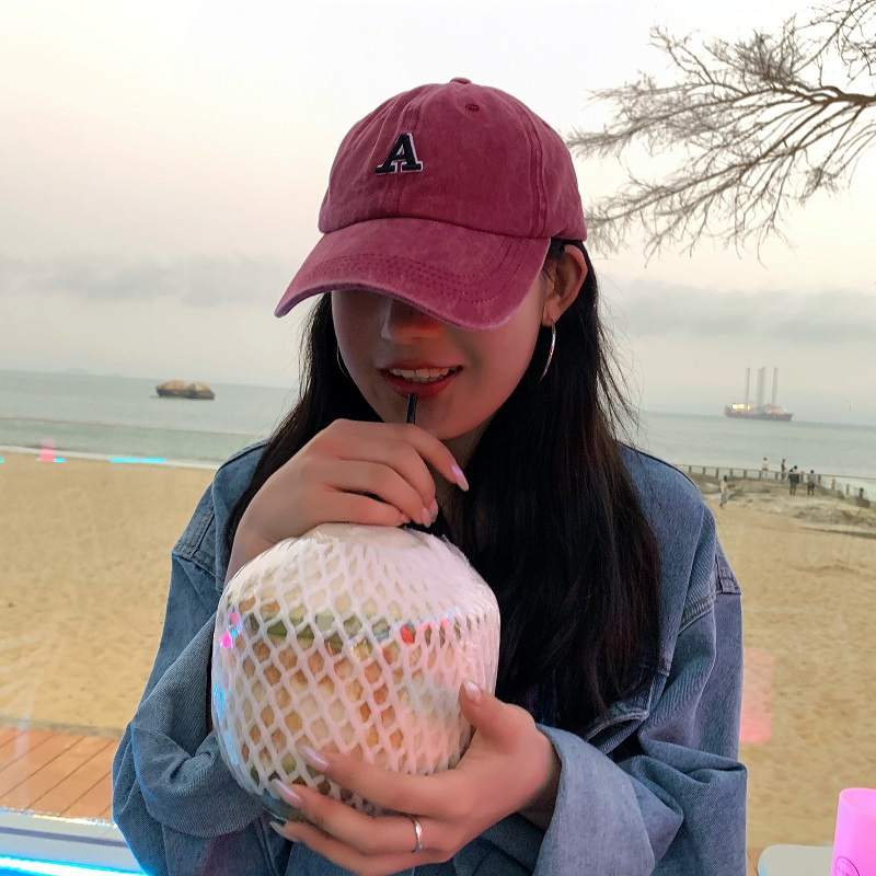 Nón lưỡi trai thêu chữ phong cách Hàn Quốc dành cho cả nam và nữ