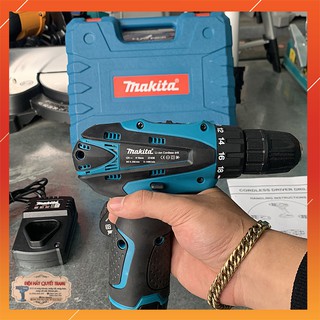 Máy Khoan Pin MAKITA 12V [ FULL BOX + BH 6 Tháng ] - 2 PIN và 1 SẠC - Tặng bộ phụ kiện 24 chi tiết "Hot Hot"