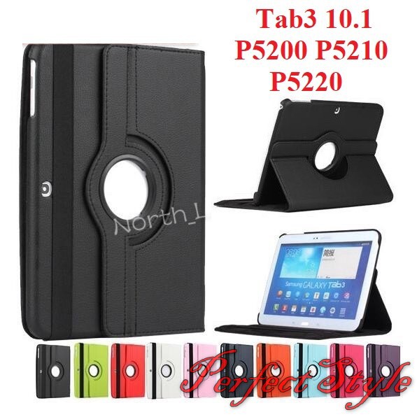 Bao da xoay 360 độ chống sốc cho Samsung Tab 3 10.1 P5200 P5210 P5220