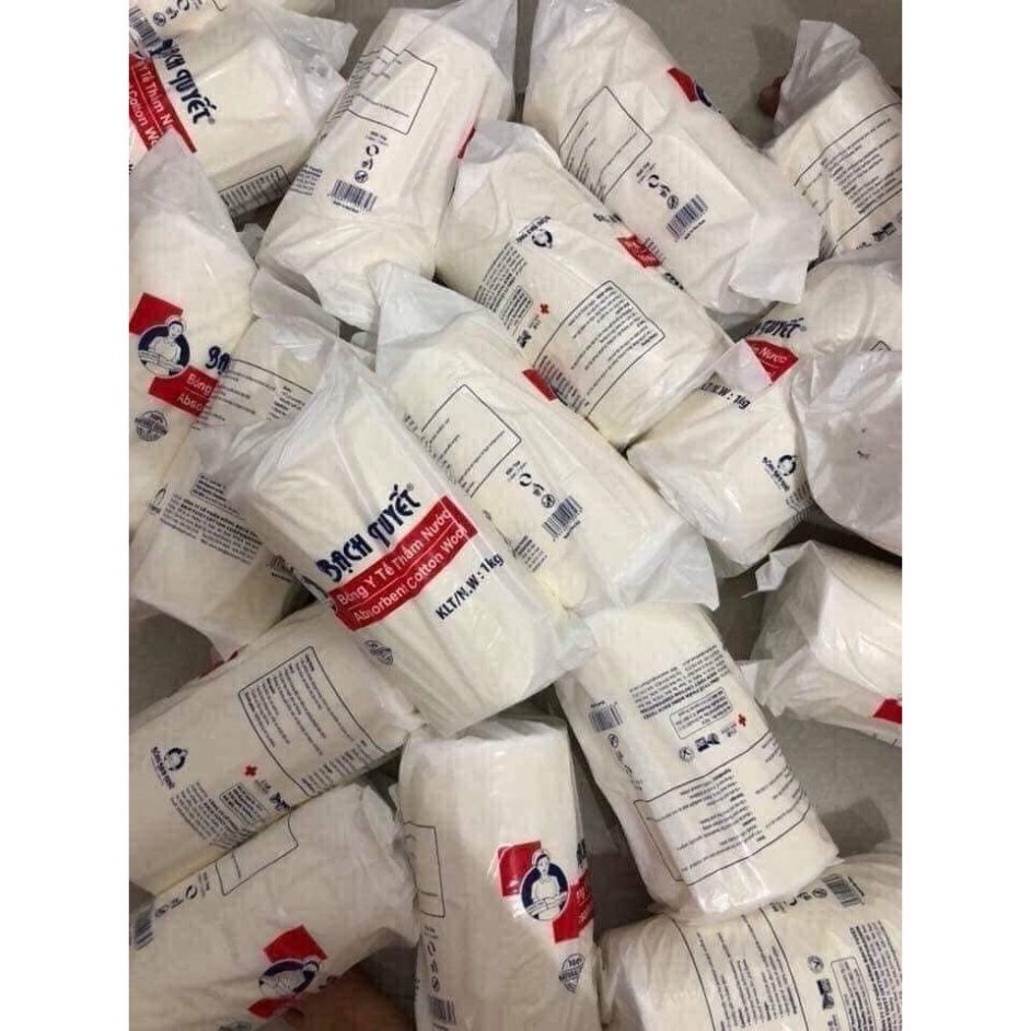 Bông Bạch Tuyết Cuộn - Loại 1 kg - Bông Bạch Tuyết