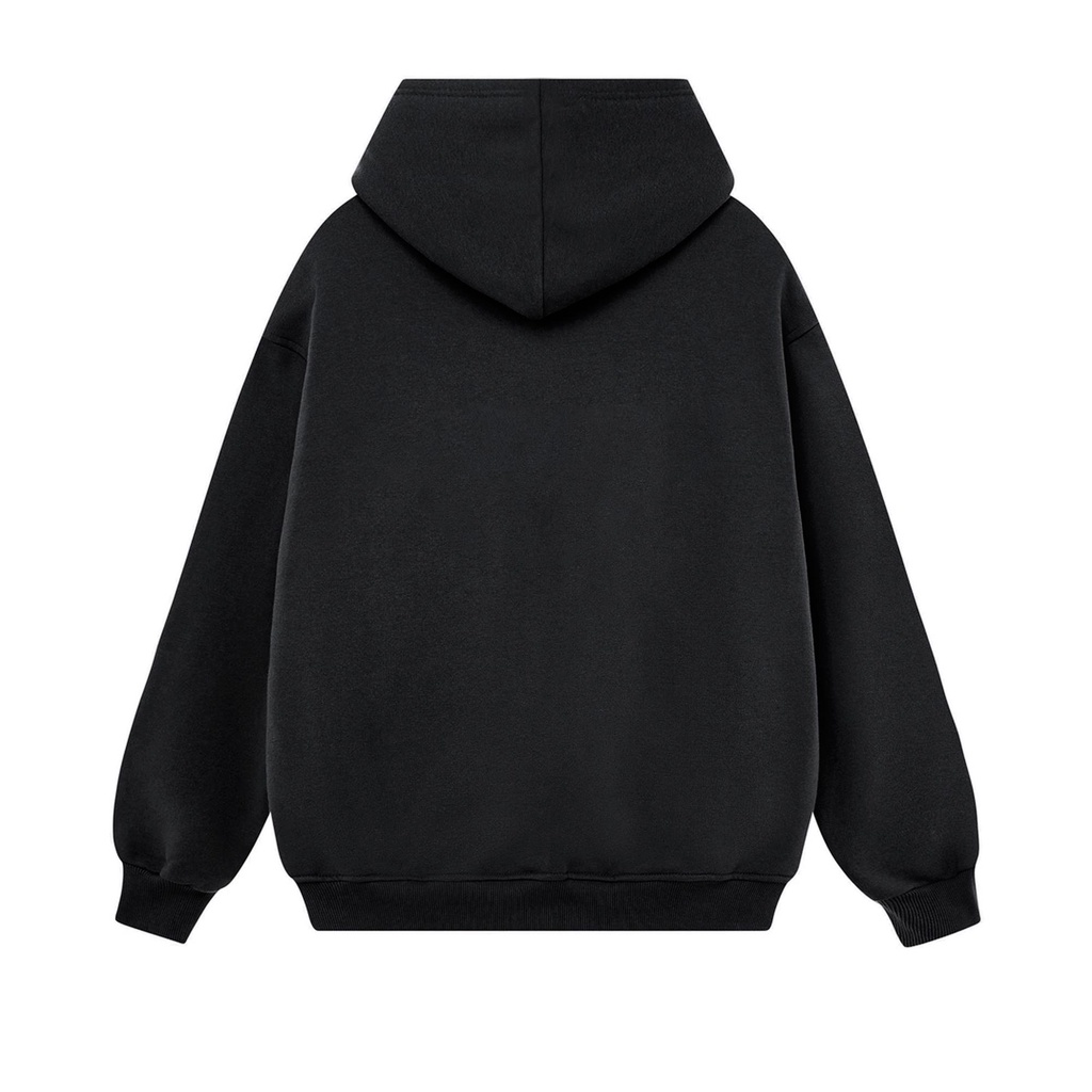 Áo hoodie unisex ATHANOR chất nỉ bông dày form rộng tay bồng cotton 100% mẫu Acid Heart Bones 055