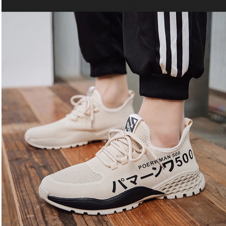 Giày sneaker thể thao nam buộc dây siêu nhẹ V266