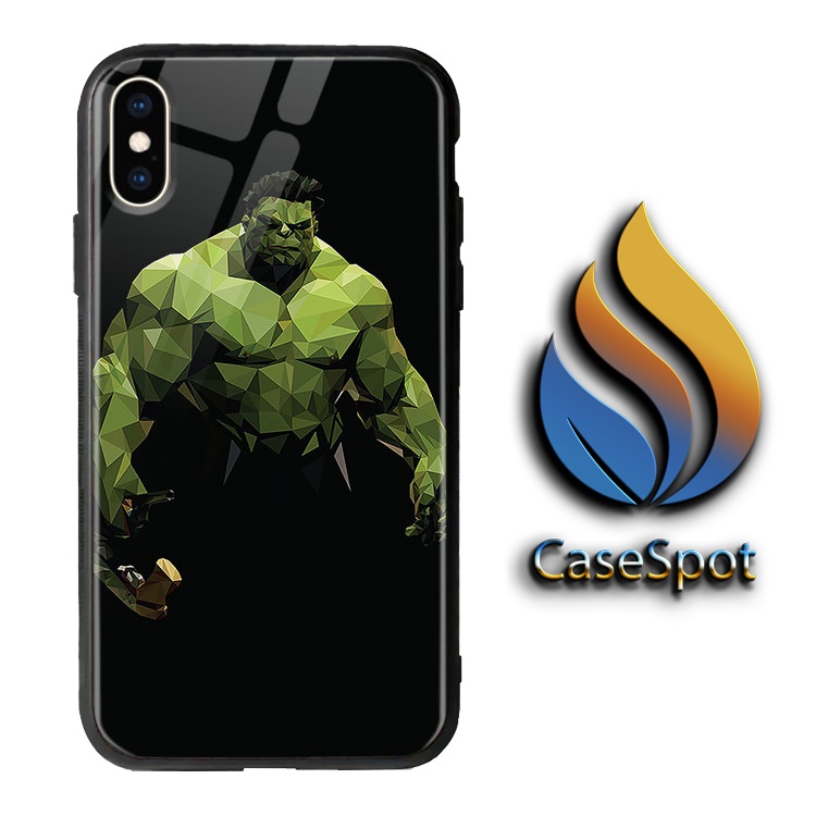 Ốp Cute Apple Iphone 5Se In Hình Hulk - Người Khổng Lồ Xanh CASESPOT Cho 6 6S 7 8 Plus X Xs Xr 11 Pro Max 12 Min