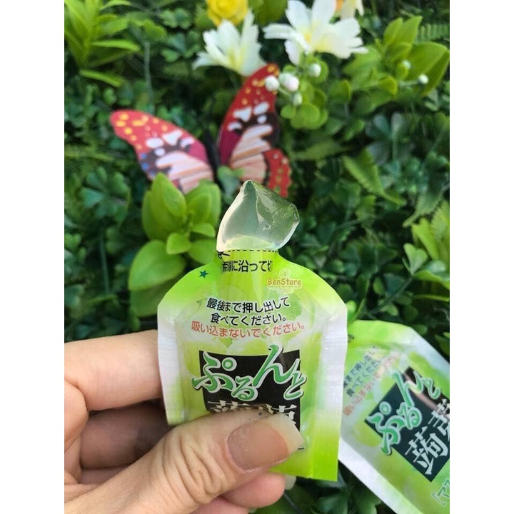 Thạch Orihiro Trái Cây Hoa Quả Nhật Bản Cho Bé Và Gia Đình Vị Nho Cam Đào Bưởi Dưa Gang Chanh Táo 240G