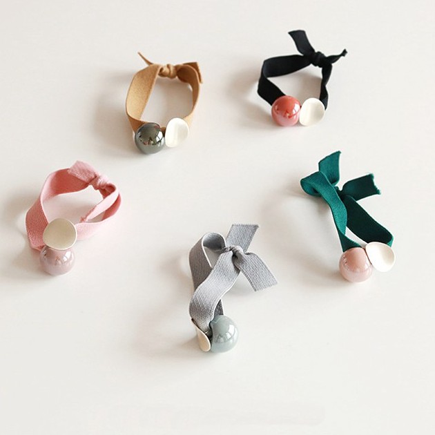 Dây cột tóc màu kẹo ngọt phong cách Hàn Quốc đáng yêu cho nữ B851