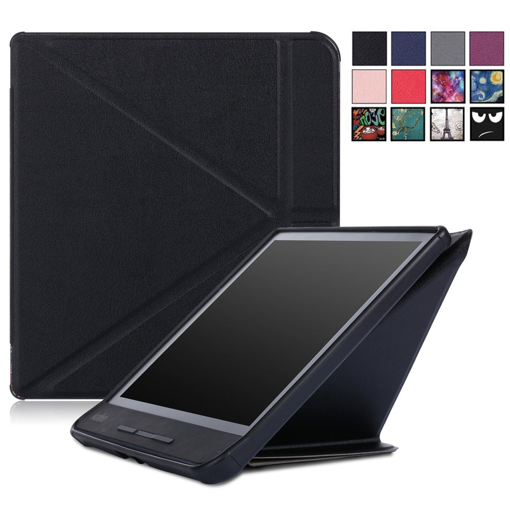 Kobo forma Case, 8" Soft TPU Cover + PU Leather Auto Sleep/Wake for 2018 Kobo forma