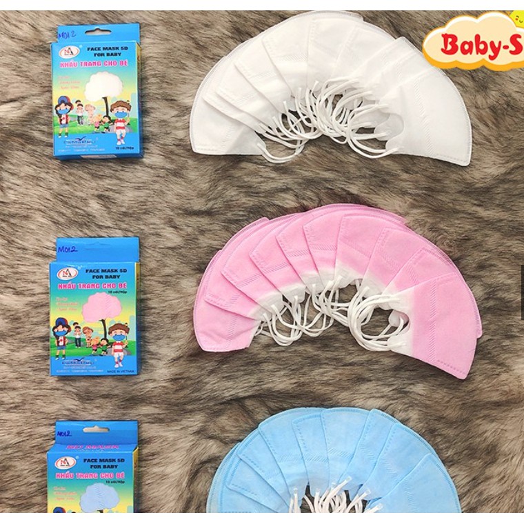 1 hộp Khẩu trang 5D mask kháng khuẩn cho bé <10 chiếc>