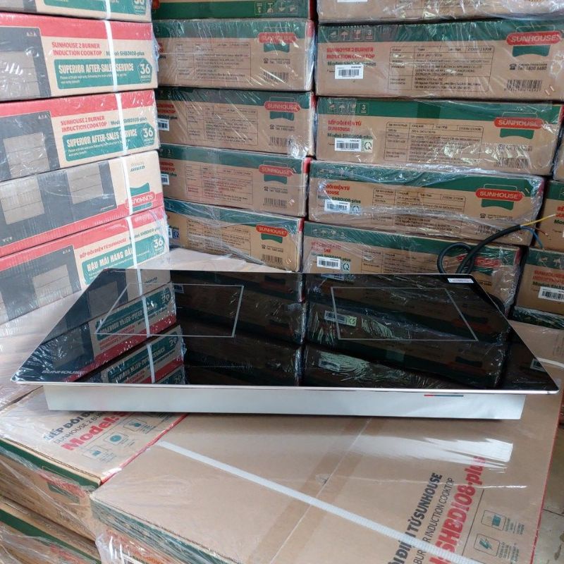 Bếp Từ Đôi Kính Inverter Tiết Kiệm Điện SUNHOUSE 888PLUS