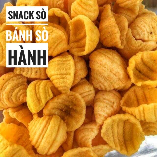 Snack Sò Hành ( Bánh Con Sò) - Lon 250Gram