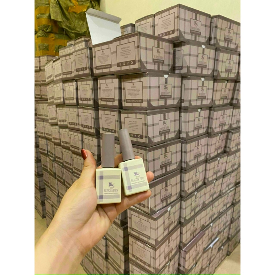Sơn Gel Đen, Trắng, Nước Gạo, Trắng Ngà Burberry Chai 15ml