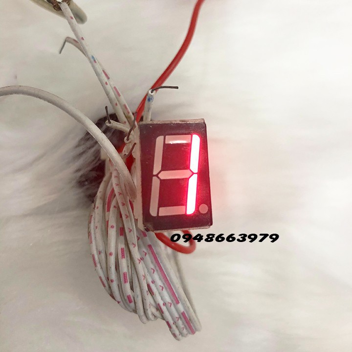 Báo số led cho các loại xe hiển thị 6 số.