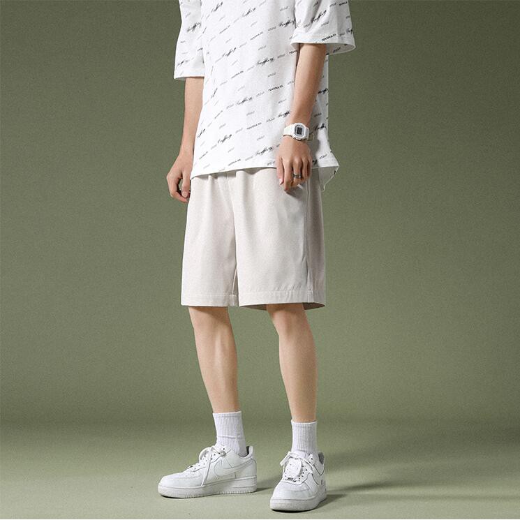 Quần short thể thao màu trơn đơn giản dành cho nam