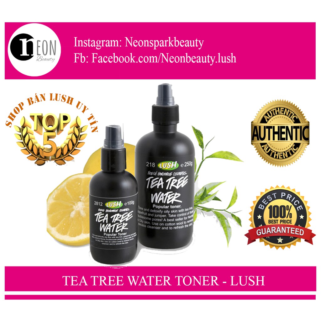 LUSH - TEA TREE WATER Toner