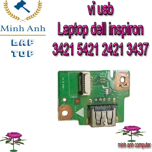 vỉ usb laptop dell inspiron 3421 5421 2421 3437