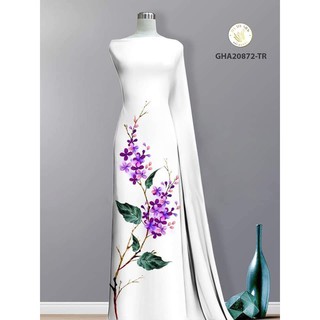 Vải Lụa Đông Hưng In cao cấp cho Áo Dài, Đầm, Váy dạ hội