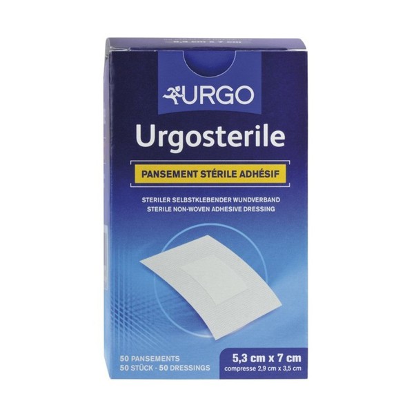 Băng dán có gạc Urgosterile 5.3 x 7cm