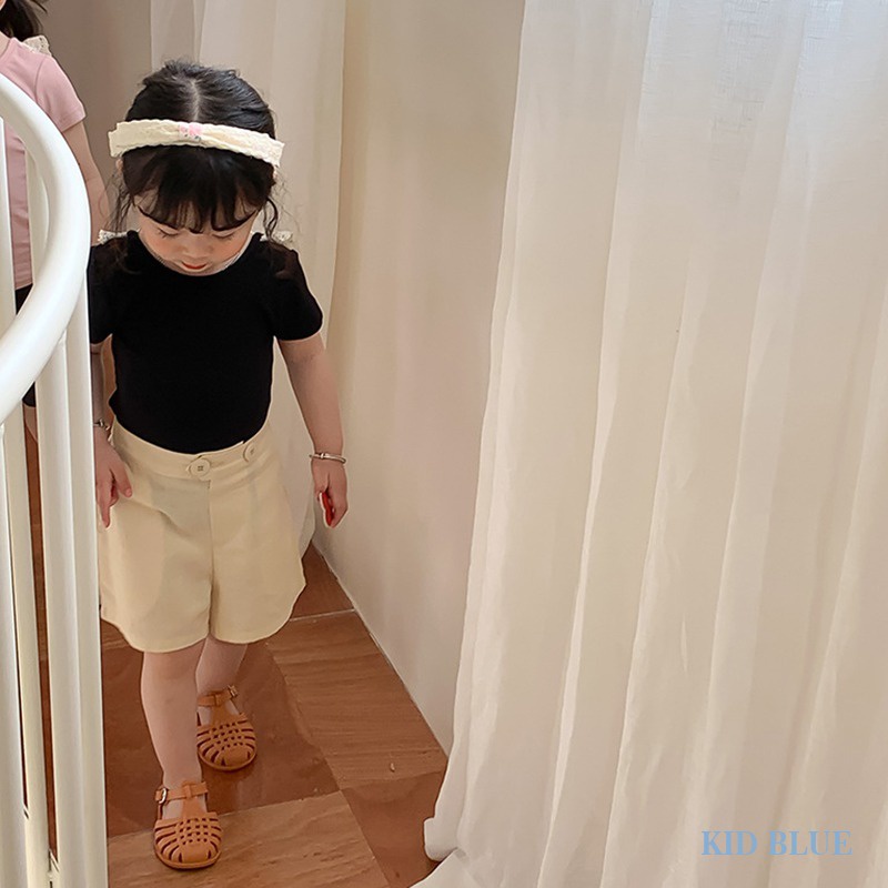Áo Thun Ngắn Tay Phối Ren Phong Cách Hàn Quốc Ngọt Ngào Dành Cho Nữ