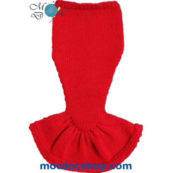 Đồ len handmade nàng tiên cá cho bé gái sơ sinh đến 1 tuổi đi biển chụp hình