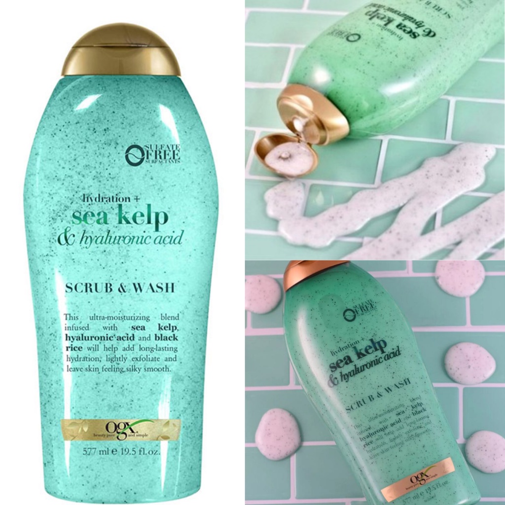 Sữa Tắm Tẩy Tế Bào Chết OGX Body Wash 577ml