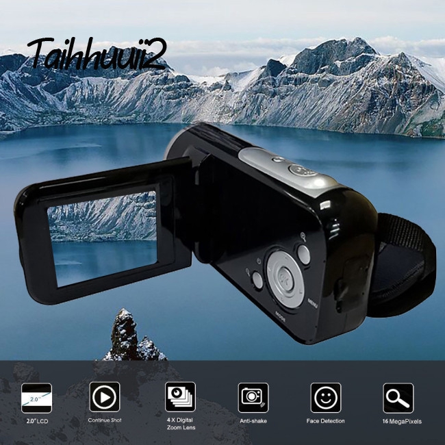 Máy Quay Phim Kĩ Thuật Số 2 Inch Tft 16 Triệu Pixels 4x | BigBuy360 - bigbuy360.vn